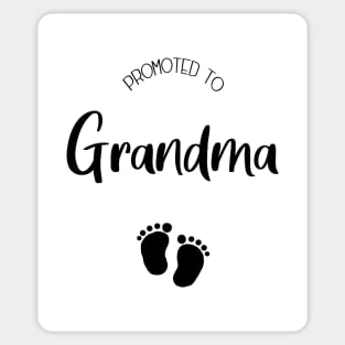 Promoted to Grandma | Grandmother Sticker